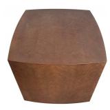 LR - Pair of Custom Vintage Taupe Birds Eye Maple End Tables