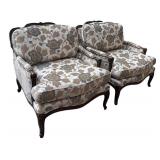 LR - Pair of Vintage Lounge Chairs