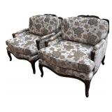 LR - Pair of Vintage Lounge Chairs