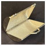 Judith Lieber Round Mirror and Judith Lieber for Neiman Marcus Faux Alligator Trinket Box / Pill Box