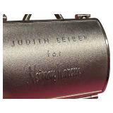 Judith Lieber Round Mirror and Judith Lieber for Neiman Marcus Faux Alligator Trinket Box / Pill Box