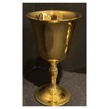 LL - Set of 8 Regal Gold-Tone Goblets
