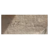 LL - Four-Head Bust Relief in Lucite Case - Original Art