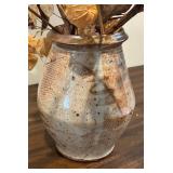 LL - Studio Pottery Vase with Dried Florals