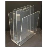 LL - Vintage Lucite Literature Stand
