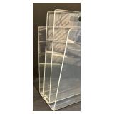 LL - Vintage Lucite Literature Stand