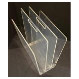 LL - Vintage Lucite Literature Stand