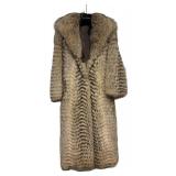 LL - Vintage Badger Fur Coat