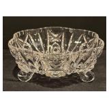LL - Bleikristall Crystal Footed Candy Dish