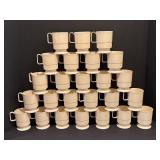 LL - 25 Plastic Footed Mugs