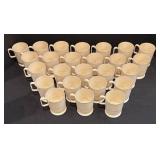 LL - 25 Plastic Footed Mugs
