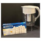 LL - Brita Pitcher with 5 Replacement Filters - Boxed Filter Pack Included