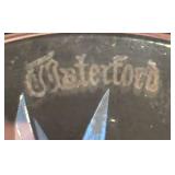 LL - Pair of Waterford Lismore Crystal Salt & Pepper Shakers