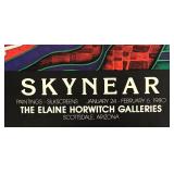 LL - Vintage Elaine Horwitch Galleries Exhibition Poster 1980