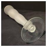 LL - Tall Frosted Glass Vase