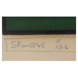 LL - Butch Skynear "Blue Stream from a Yellow Sun" - Artist Proof Print