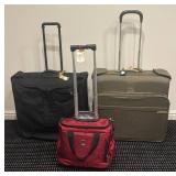 LL - Tumi, Briggs & Riley & TravelPro Rolling Suitcases / Luggage