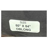 LL - New Charter Club Cotton Rich & Prima Vera Damask Black Tablecloths