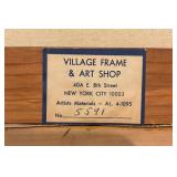 MB - Harbor Cityscape Print - Mid-Century