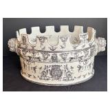 LR - United Wilson Monteith Porcelain Centerpiece Bowl
