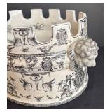 LR - United Wilson Monteith Porcelain Centerpiece Bowl