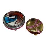 K - Estee Lauder Lucidity Compact - Pink Ribbon Breast Cancer Awareness and Mirrored Compact