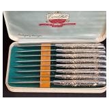 LR - Vintage Carvel Hall Fruit & Cheese Knife Set