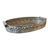 LR - Castilian Imports Silver Plated Tray