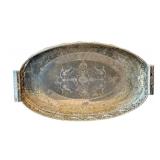 LR - Castilian Imports Silver Plated Tray