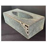 LR - Bubbled Glass Powder Room Accessories