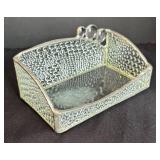 LR - Bubbled Glass Powder Room Accessories