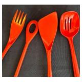 LR - Dansk Gourmet Designs Pitcher Set with Rosti Design Utensils