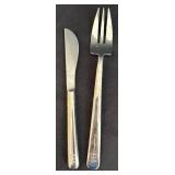 LR - Reed & Barton Swid Powell Serving Utensils - Silver Plate Flatware Set