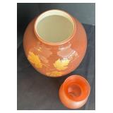 LR - Two Lovely Vases with Basket