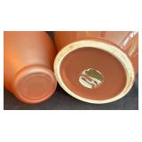 LR - Two Lovely Vases with Basket