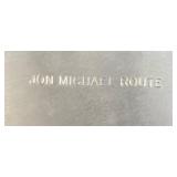 LR - Eight Jon Michael Route Coasters