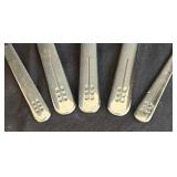 LR - Reed & Barton 5-Piece Serving Utensil Set