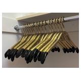 C - 16 Gold Tone Hangers