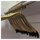 C - 16 Gold Tone Hangers