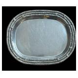 LR - Two Mariposa Silver Platters