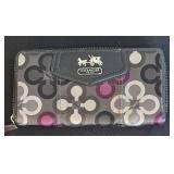 K - Coach Madison Clover Wallet and Coach Metallic Wallet