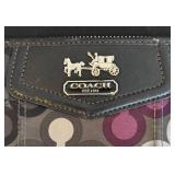 K - Coach Madison Clover Wallet and Coach Metallic Wallet