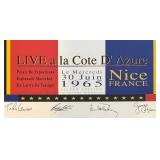 K - Les Beatles Lithograph - Live à la Côte D