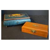 K - Two Vintage Jewelry Boxes