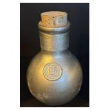 LR - Mirrored Wastebasket, Geometric Glass Box and Bottle