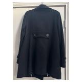 MB - Marc New York by Andrew Marc Coat - Black Wool Blend Size 12