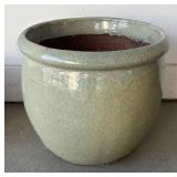 G - Planter Pots with White Swan Vase