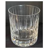 DR - Baccarat Harmonie Crystal Pitcher with 4 Lowball Glasses