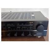 LR - Denon Precision Audio Component AM/FM Stereo Receiver Model: DRA-545R