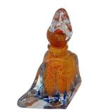 Jean Claude Novaro Handblown Art Glass Bottle